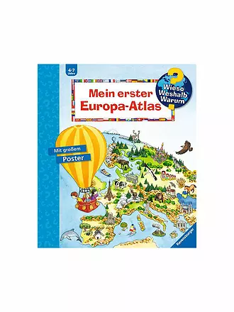 RAVENSBURGER | Buch - Mein erster Europa-Atlas | 